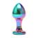 Sensual Multi Coloured Glass Melany Anal Dildo